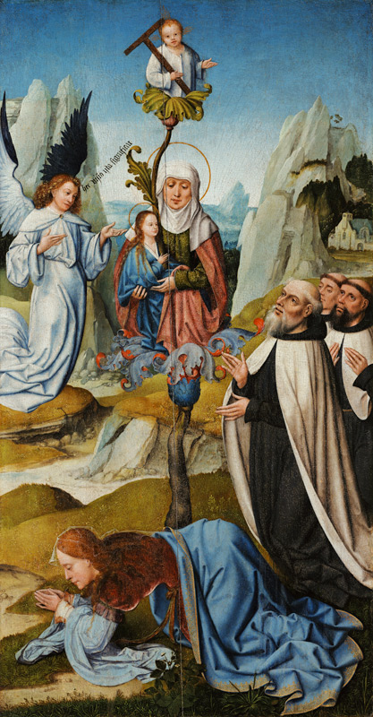 The Blessed Virgin Mary of Mount Carmel from Unbekannter Künstler