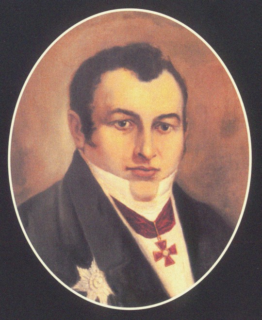 Baron Paul Ludwig Schilling von Cannstatt (1786-1837) from Unbekannter Künstler