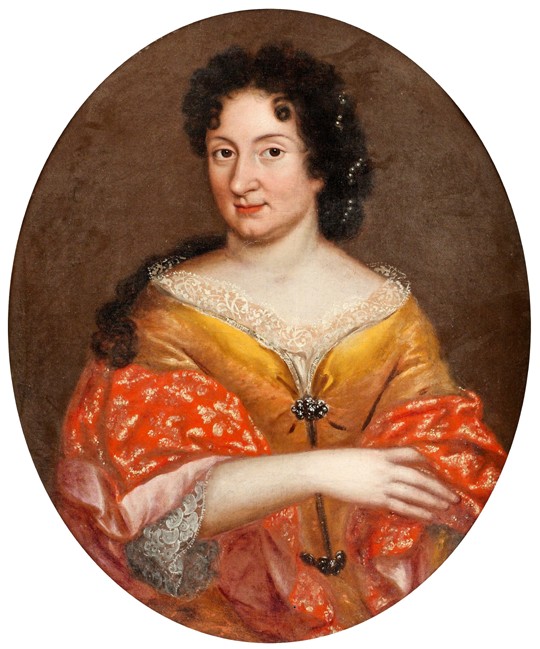 Portrait of a woman (Anna Mons? (1672–1714) from Unbekannter Künstler