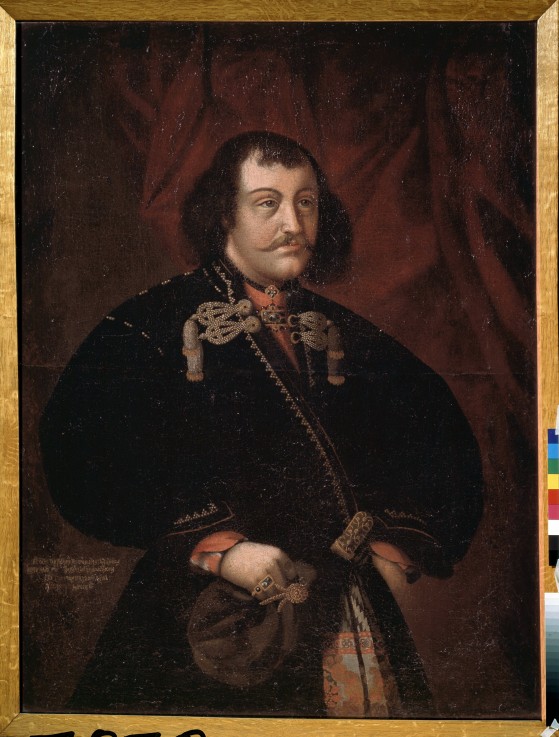 Portrait of palace servant Grigory Godunov from Unbekannter Künstler