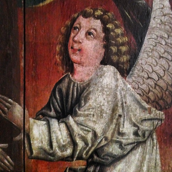The Angel. Detail of the Holy Blood Shrine from Unbekannter Künstler