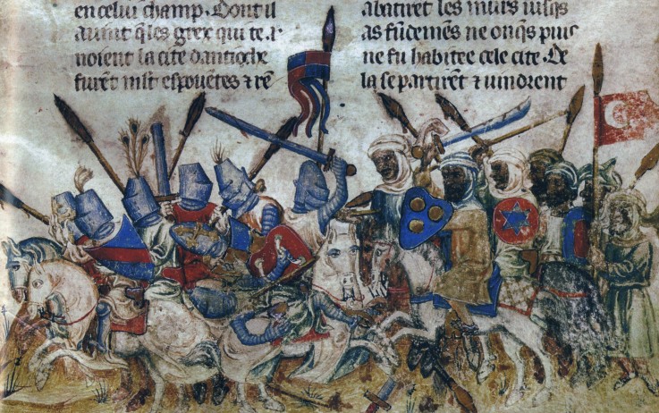 The Siege of Antioch during the First Crusade from Unbekannter Künstler