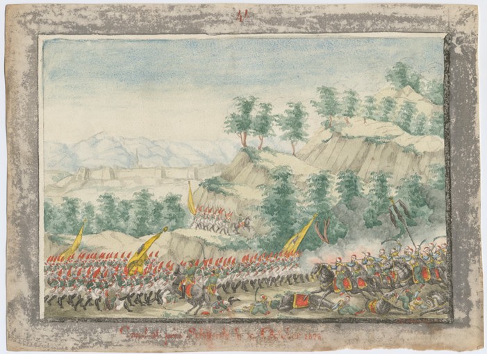 The Siege of the Shumen Fortress in 1828 from Unbekannter Künstler