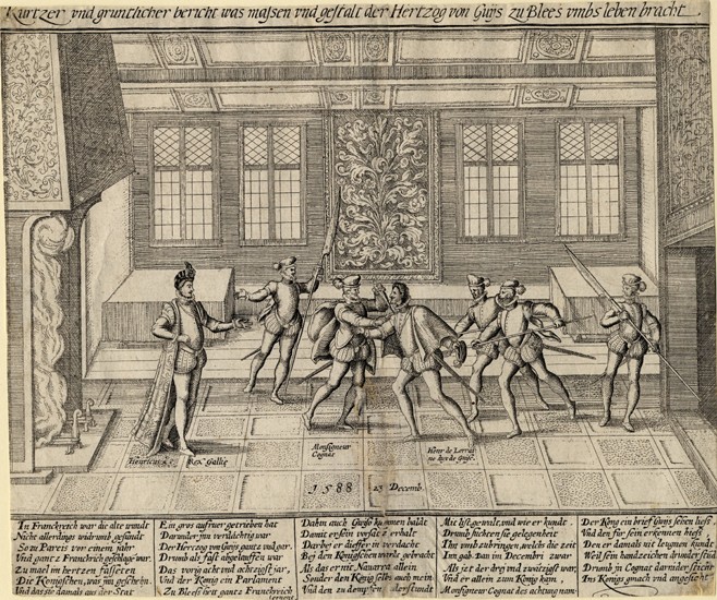 The Assassination of the Duke of Guise from Unbekannter Künstler