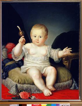 Childhood of Grand Duke Alexander Pavlovich (Alexander I)
