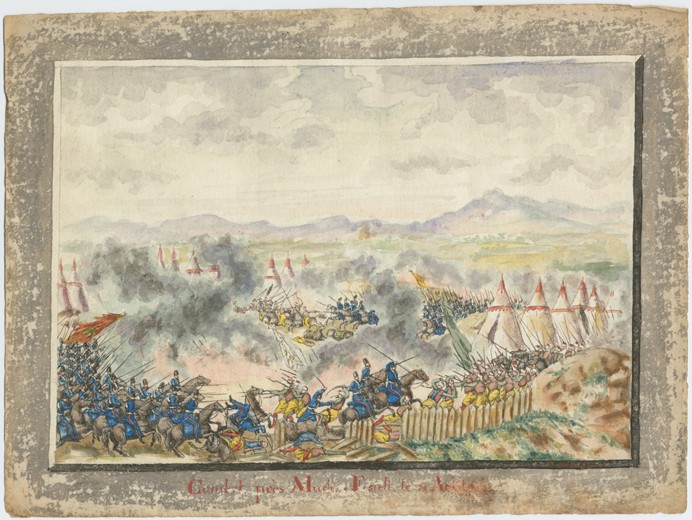 The Battle of Rymnik on September 22, 1789 from Unbekannter Künstler