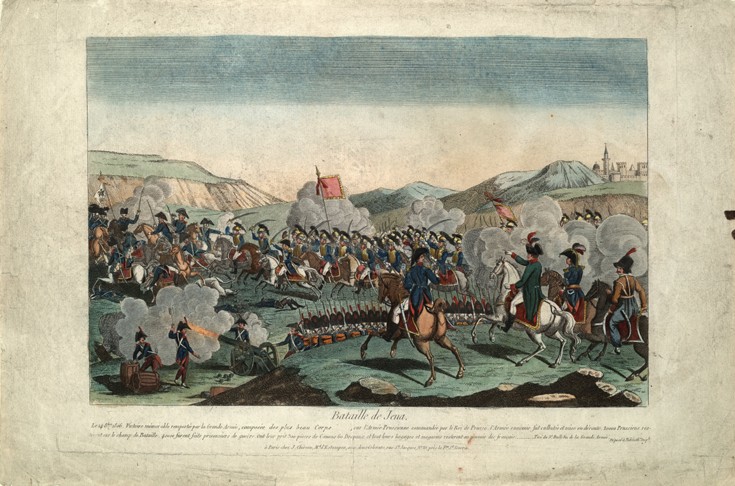 The Battle of Jena from Unbekannter Künstler