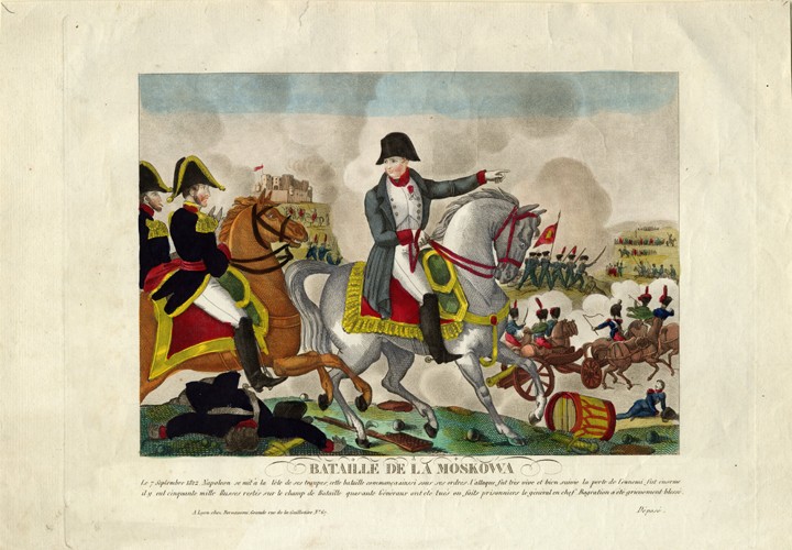 The Battle of Borodino on August 26, 1812 from Unbekannter Künstler