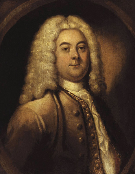 George Frideric Handel (1685-1759) from Unbekannter Künstler