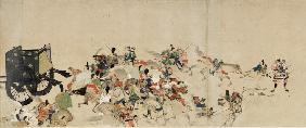 Illustrated Tale of the Heiji Civil War (The Imperial Visit to Rokuhara) 3 scroll