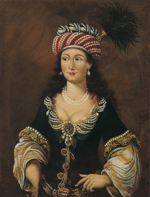 Oriental woman from Unbekannter Künstler