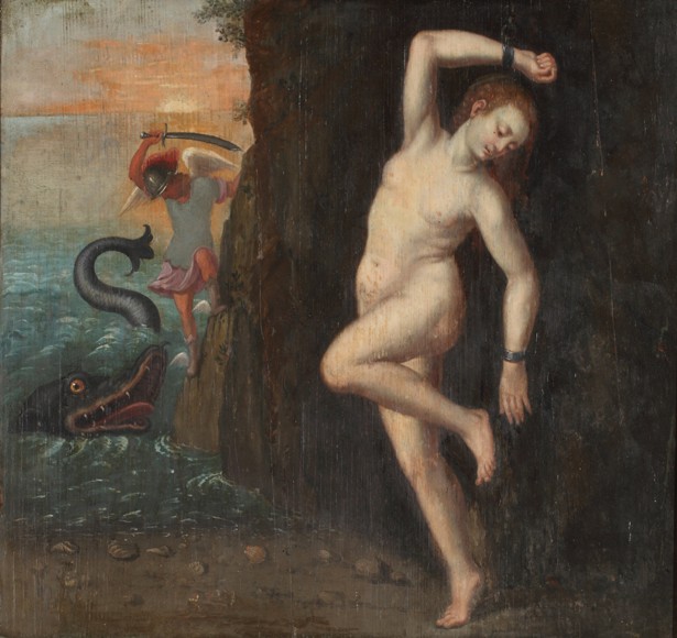 Perseus and Andromeda from Unbekannter Künstler