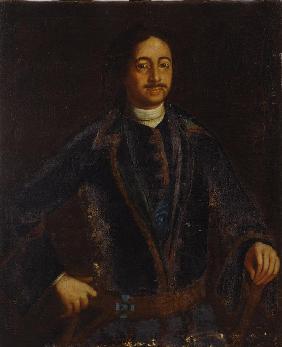 Portrait of Emperor Peter I the Great (1672-1725)