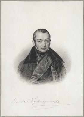 Portrait of the author Faddei Bulgarin (1789-1859)