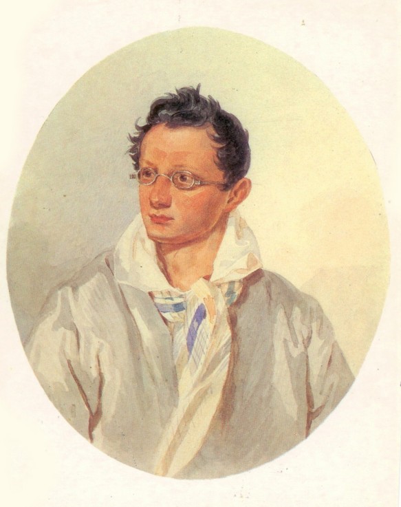 Portrait of Alexander Nikolayevich Raevsky (1795-1868) from Unbekannter Künstler