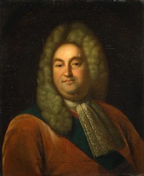 Portrait of Baron Peter Pavlovich Shafirov (1669-1739)