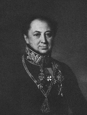 Portrait of Dmitry Pavlovich Tatischev (1767-1845)