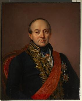 Portrait of Prince Platon Alexandrovich Shirinsky-Shikhmatov (1790-1853)