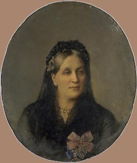 Portrait of Princess Maria Alexandrovna Dolgorukaya, née Apraxina (1816-1892)