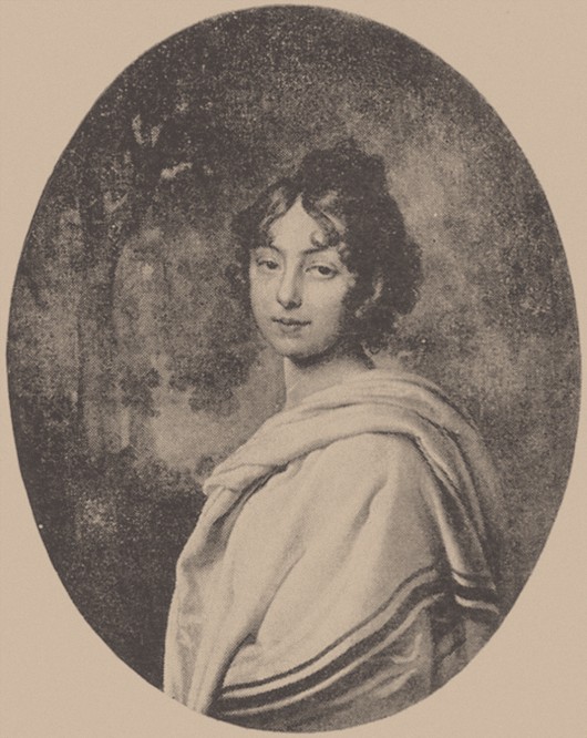 Portrait of Countess Maria Pavlovna von Pahlen, née Skavronskaya from Unbekannter Künstler