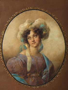 Portrait of Yelena Alexandrovna Golitsyna, née Naryshkina (1785-1855)