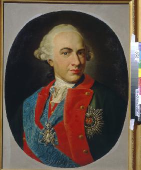 Portrait of Count Kirill Razumovsky (1728-1803), the last Hetman of Ukraine