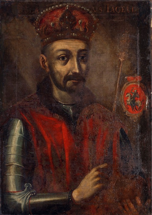 Portrait of King Wladyslaw II. Jagiello from Unbekannter Künstler