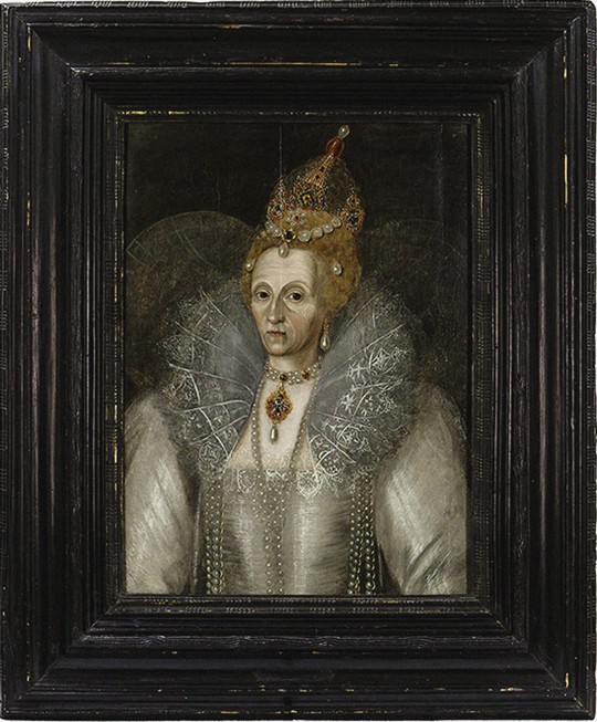 Portrait of Elizabeth I of England (1533-1603) from Unbekannter Künstler