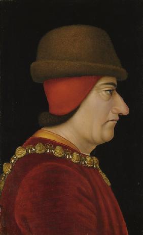 Portrait of Louis XI of France