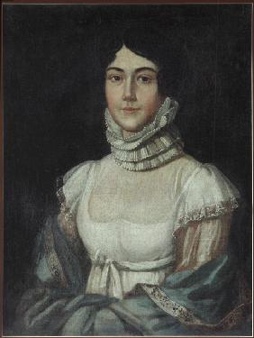 Portrait of Maria Mikhaylovna Lermontova (1795-1817)
