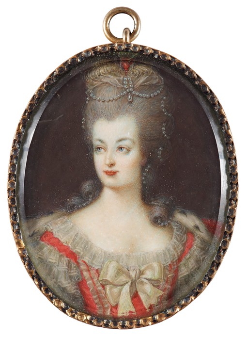 Portrait of Queen Marie Antoinette of France (1755-1793) from Unbekannter Künstler