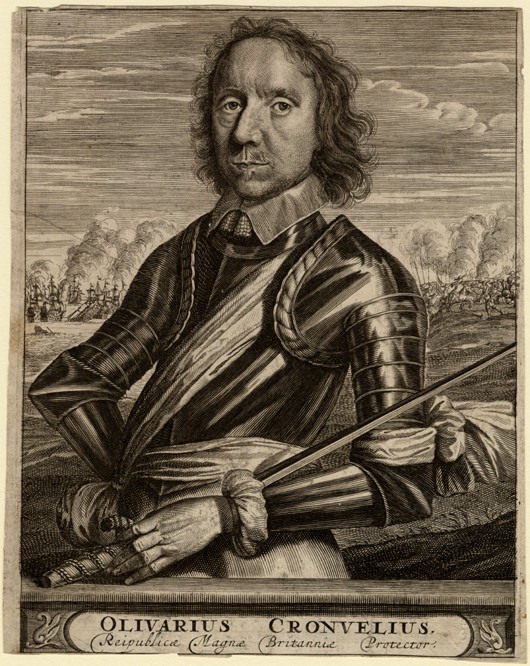 Portrait of Oliver Cromwell from Unbekannter Künstler
