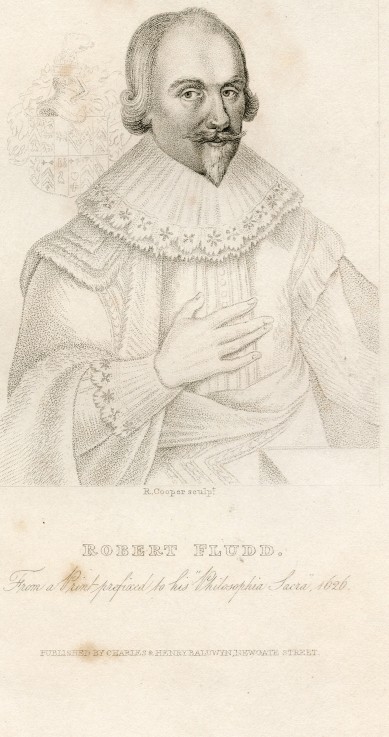 Portrait of Robert Fludd (1574-1637) from Unbekannter Künstler