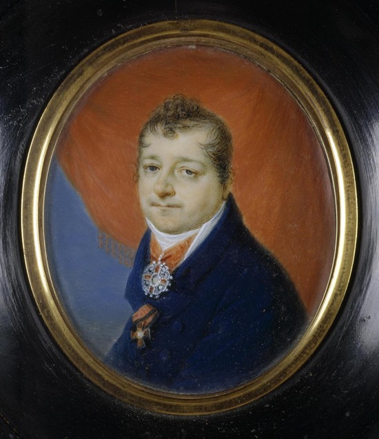 Portrait of Sergei Savvich Yakovlev (1763-1818) from Unbekannter Künstler