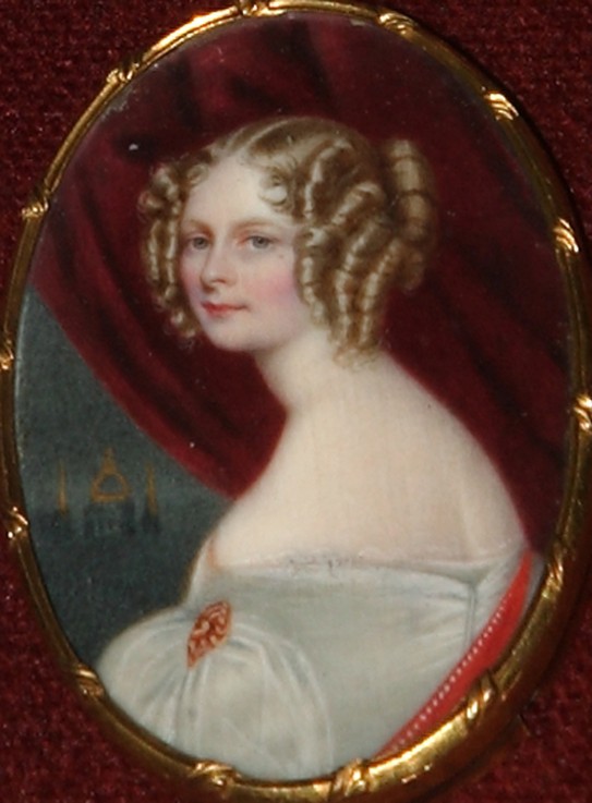 Princess Friederike Charlotte Marie of Württemberg (1807-1873), Grand Duchess Elena Pavlovna of Russ from Unbekannter Künstler