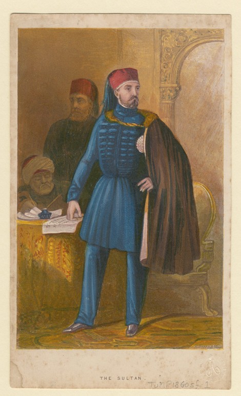 Sultan Abdülmecid I (1823-1861) from Unbekannter Künstler