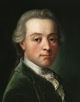 Portrait of the composer Wolfgang Amadeus Mozart (1756-1791)