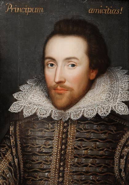 The Cobbe portrait of William Shakespeare (1564-1616) from Unbekannter Künstler
