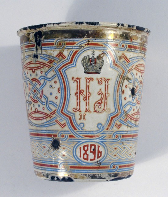 Coronation Cup. Present on the occasion of the Coronation of Nicholas II 1896 from Unbekannter Meister