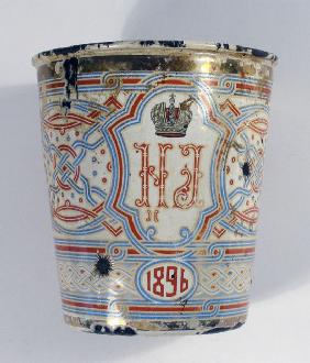 Coronation Cup. Present on the occasion of the Coronation of Nicholas II 1896