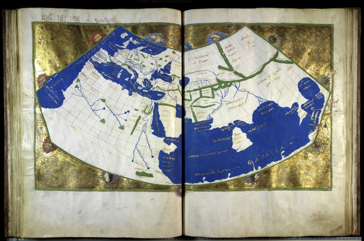 Geographia by Ptolemy from Unbekannter Meister