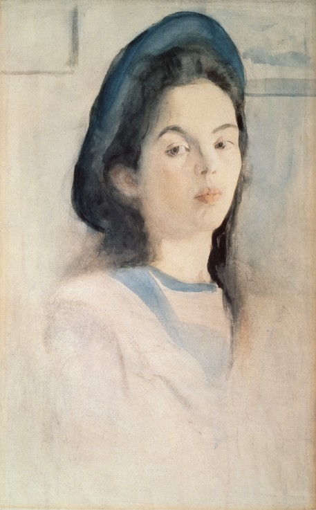 Female portrait from Valentin Alexandrowitsch Serow