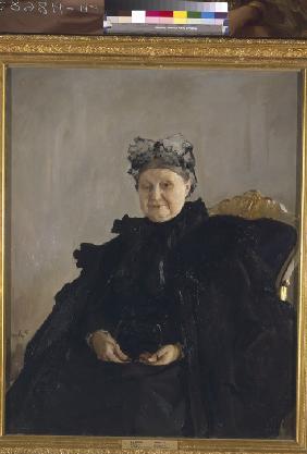 Portrait of Maria Fyodorovna Morozova, née Simonova (1830-1911)