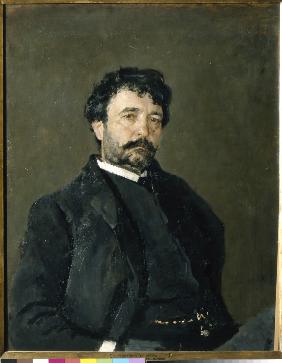 Portrait of the opera singer Angelo Masini (1844-1926)