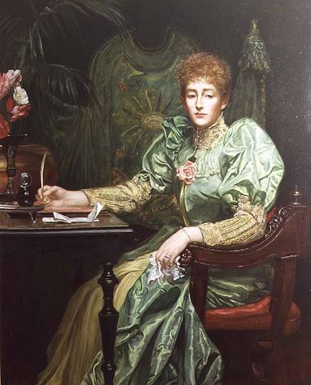 Portrait of Frances, Lady Layland-Barratt from Valentine Cameron Prinsep