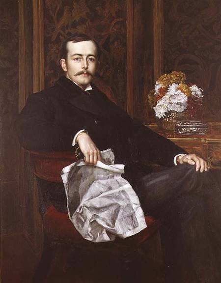 Portrait of Sir Francis Layland-Barratt (b.1860) from Valentine Cameron Prinsep