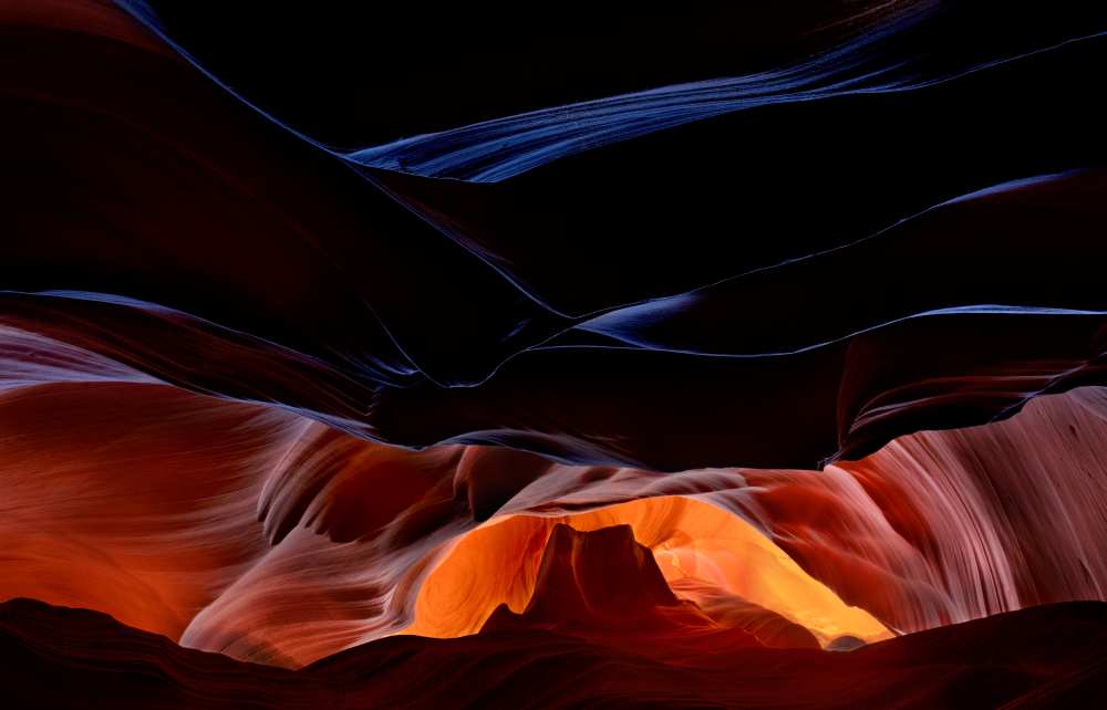 Fantastic scenery of Antelope Canyon from Valeriy Shcherbina