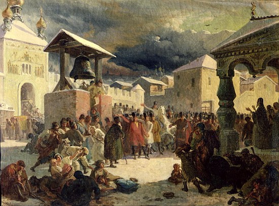 The Veche in the Republic of Novgorod from Vasily Grigorievich Khudyakov