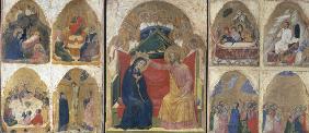 Coronation of Mary / Venetian Paint./C14