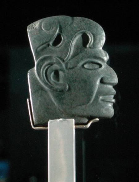 Votive Axe Head, late classic period from Veracruz